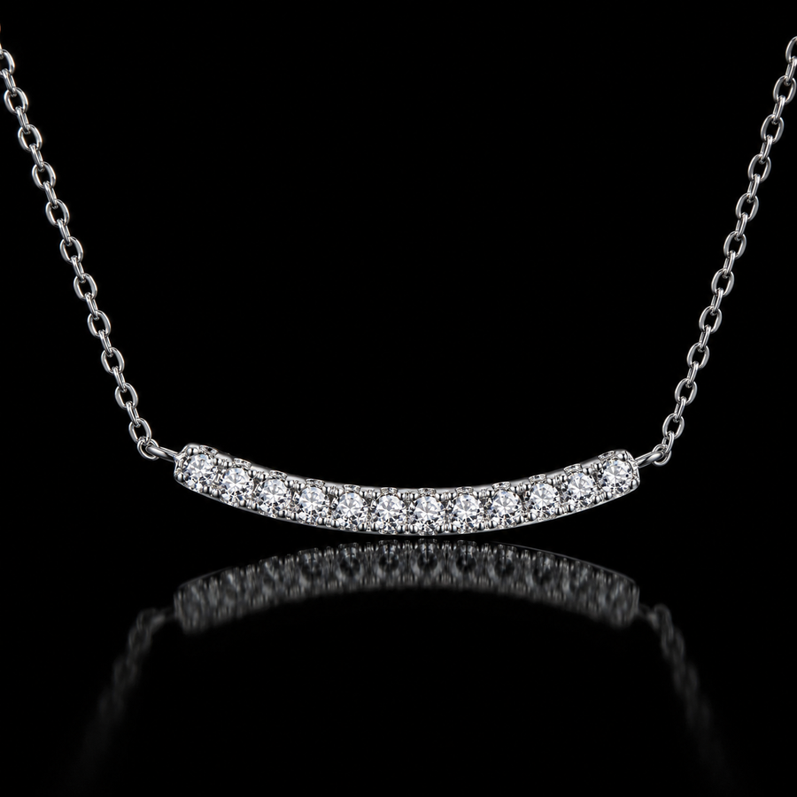Curved Bar Necklace