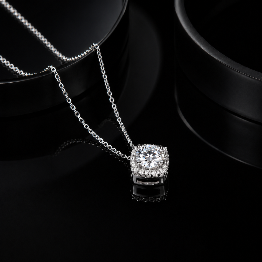 Halo Pendant Necklace