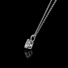 Radiant Square Moissanite Necklace