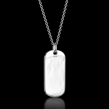 Dog Tag Pendant Necklace